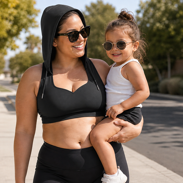 The Hooded Sports Bra